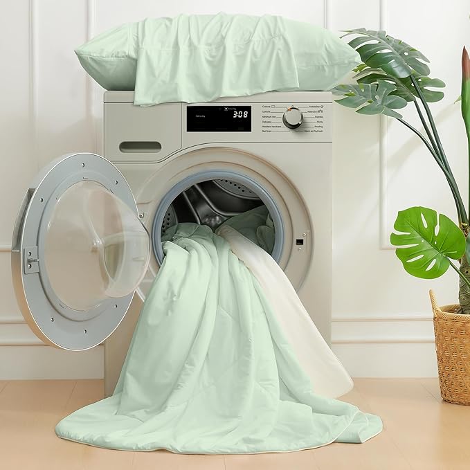Cozy Bliss Cooling Comforter Twin Size, Cooling Blankets - Image 5