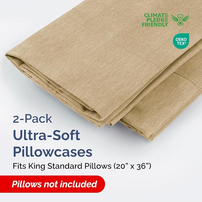 King Standard Pillow Cases Set of 2 - Image 2