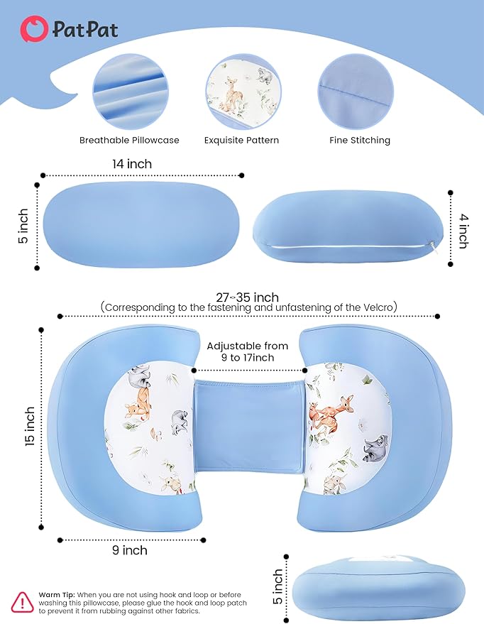 PATPAT Pregnancy Pillow for Sleeping, Maternity Pillow - Image 8