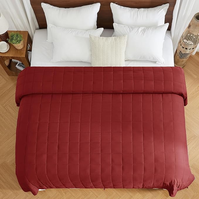 yescool Weighted Blanket for Adults Cooling Heavy Blanket for Sleeping Perfect - Image 8