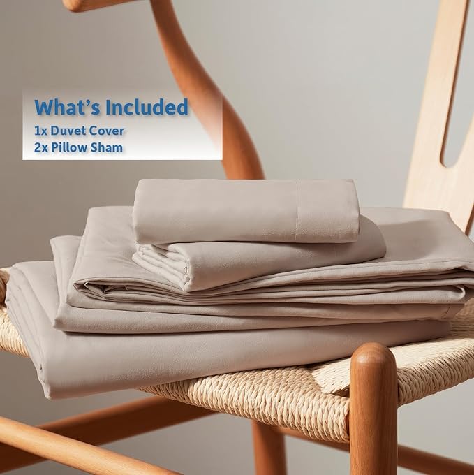 Nestl Linen California King Duvet Cover Sets - Image 9