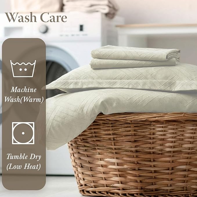 Threadmill Luxury 100% Cotton Full Bed-Sheets - Image 8