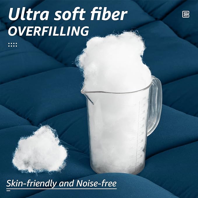 HYLEORY All Season California King Size Bed Comforter - Image 3