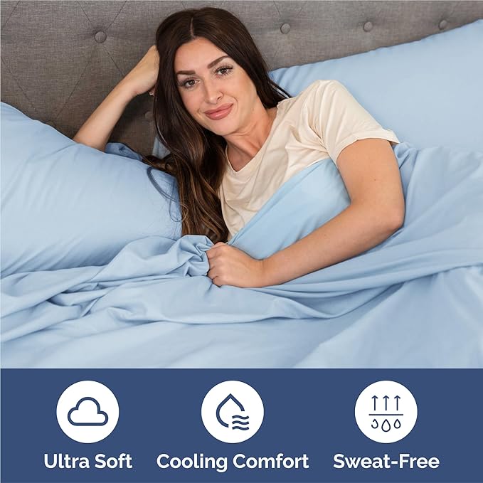 King Size 4 Piece Sheet Set - Image 4