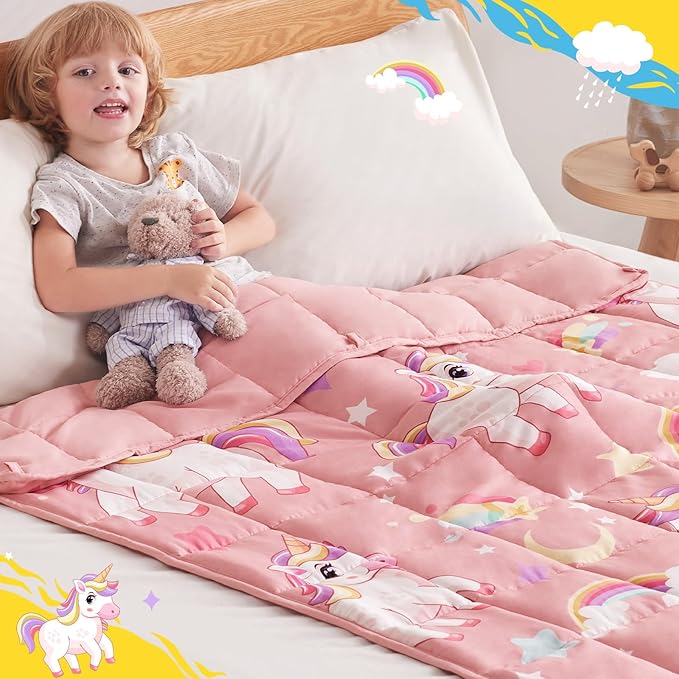 anfie Weighted Blanket Kids Weighted Blanket Cooling Blanket - Image 3