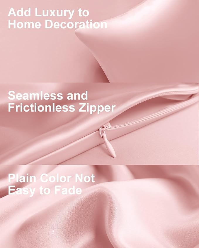 THXSILK Set of 2 Silk Pillowcase - Image 7