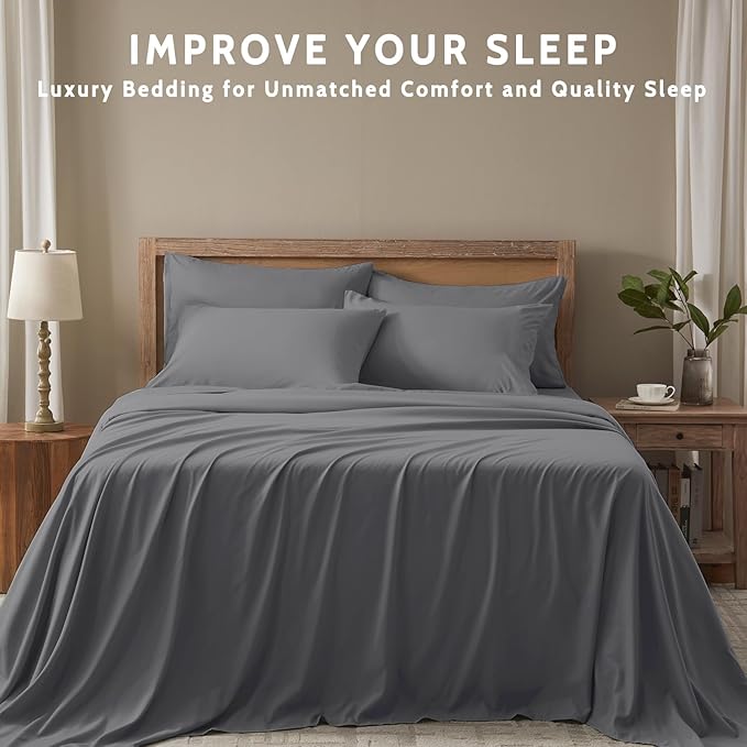 Cal King Size Sheets Set - Image 6