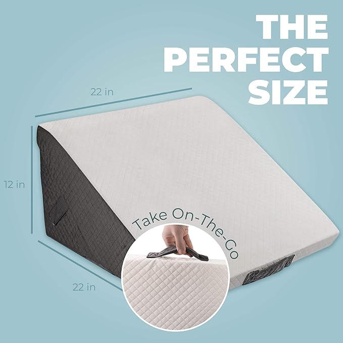 Kolbs Memory Foam Adjustable Bed Wedge Pillow - Image 5