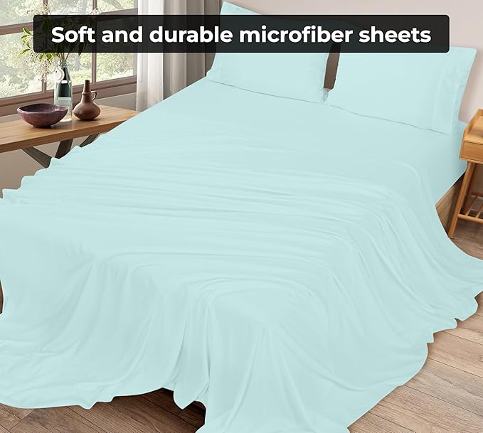 Royale Linens Twin XL Flat Sheet - Image 4