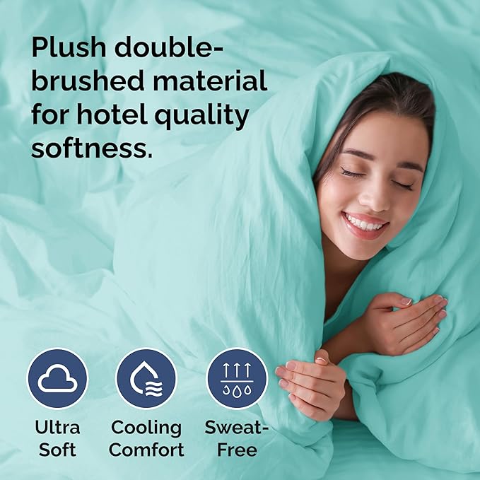 Duvet Cover Cal King Size Set - Image 3