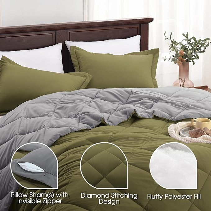 Basic Beyond King Size Comforter Set - Image 4