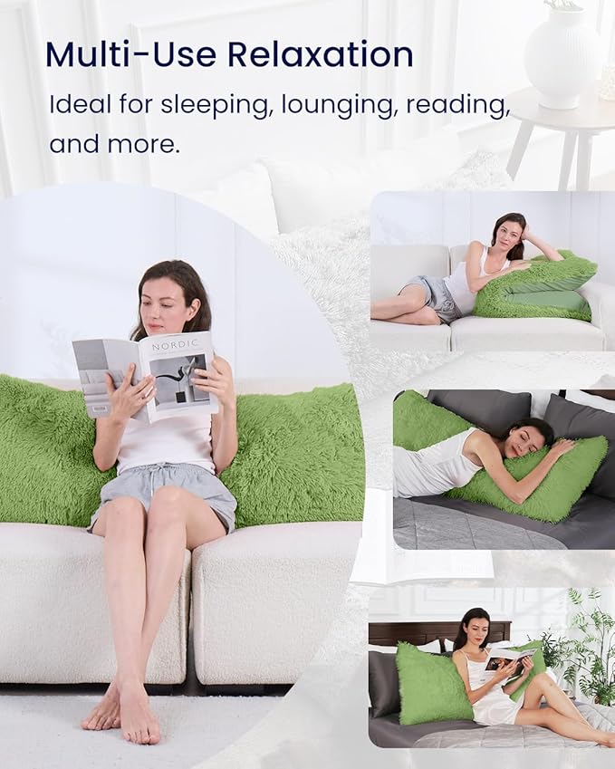 ZonLi Fluffy Body Pillow, Full Body Pillows - Image 4