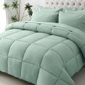 JOLLYVOGUE Twin Comforter Set, Ultra-Soft Bed in a Bag Twin Size 5 Pieces by JOLLYVOGUE