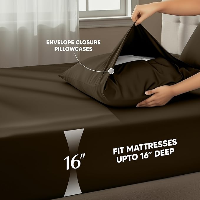 Utopia Bedding Twin Sheet Set – 3 Piece Bed Sheets - Image 4