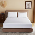 100% Egyptian Cotton Fitted Sheet CK Size, 600 Thread Count, Single Fitted by ZaizaiHome