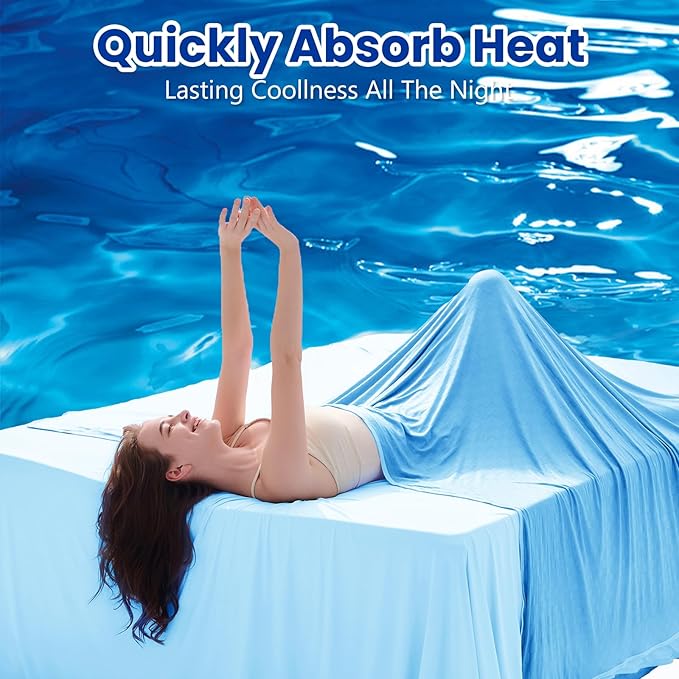 Topcee Cooling Blanket Throw- 50"x60" Summer Cooling Throw Blanket - Image 2