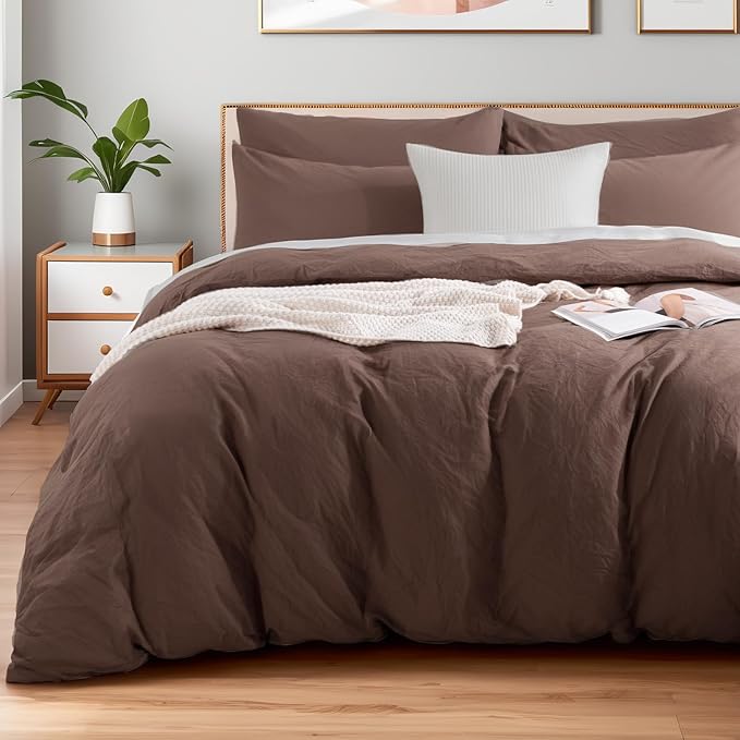 NEXHOME PRO Queen Duvet Cover Set – 100% Certified Organic Cotton by NEXHOMEPRO