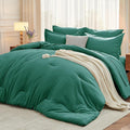MUXHOMO 7 Pieces King Comforter Set, Soft Bed in a Bag King Size, All Season by MUXHOMO