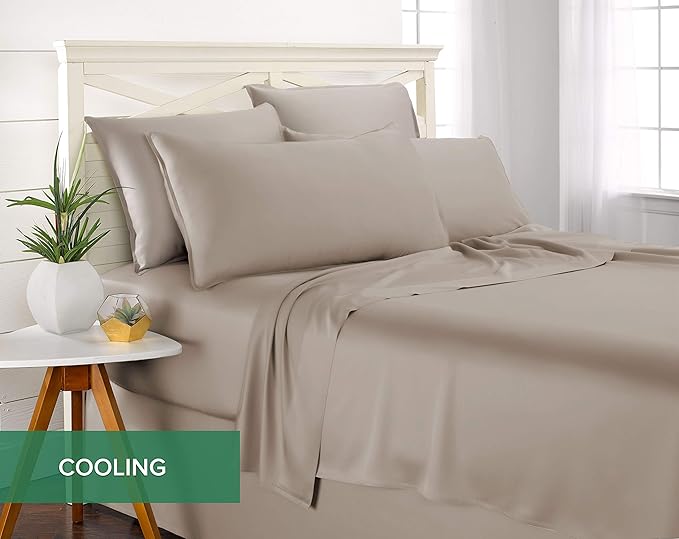 King Pillowcases by Pure Bamboo, Genuine 100% Organic Viscose Derived from - Image 5
