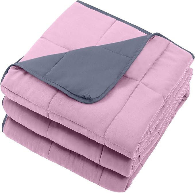 Weighted Blanket for Adults 12lbs, Twin Full Size Cooling Heavy Throw Blanket - Image 7