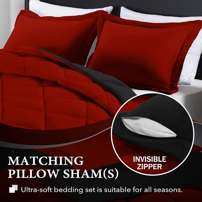downluxe Full Size Comforter Set - Image 3
