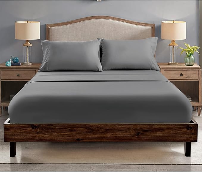 FreshCulture King Fitted Sheets, Bulk Pack of 6, Deep Pocket, Soft Microfiber - Image 7