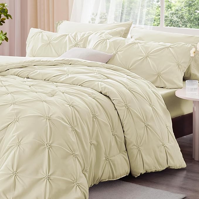 BEDELITE Beige Twin Comforter Set - Image 2