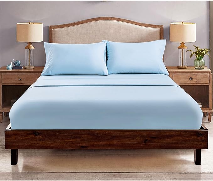 FreshCulture Twin Fitted Sheets, Bulk Pack of 6, Deep Pocket, Soft Microfiber - Image 7