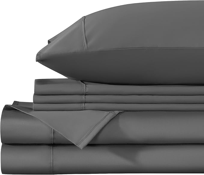 LBRO2M 1000 Thread Count 100% Egyptian Cotton Sheets Set 6 Piece Sets Full Size - Image 6