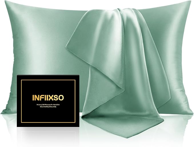 INFIIXSO Mulberry Silk Pillowcase by INFIIXSO