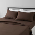 Amazon Basics Lightweight Super Soft Easy Care Microfiber 4 Piece Bed Sheet Set by AmazonBasics