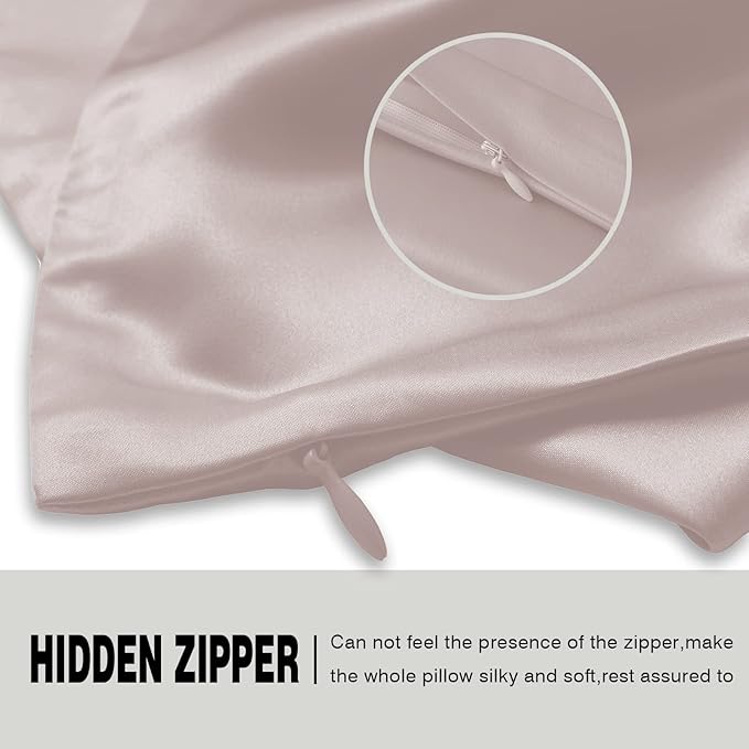Mulberry Silk Pillowcase for Hair and Skin Standard Size 20"X 26" Pillow Case - Image 4