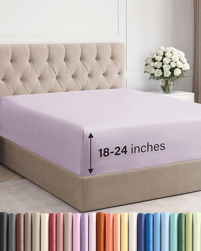 Extra Deep Cal King Fitted Sheet by CGKUnlimited