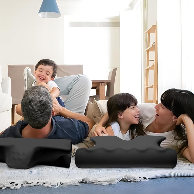 Cervical Pillow for Neck Pain Relief, Cooling Contour Memory Foam Pillows - Image 6