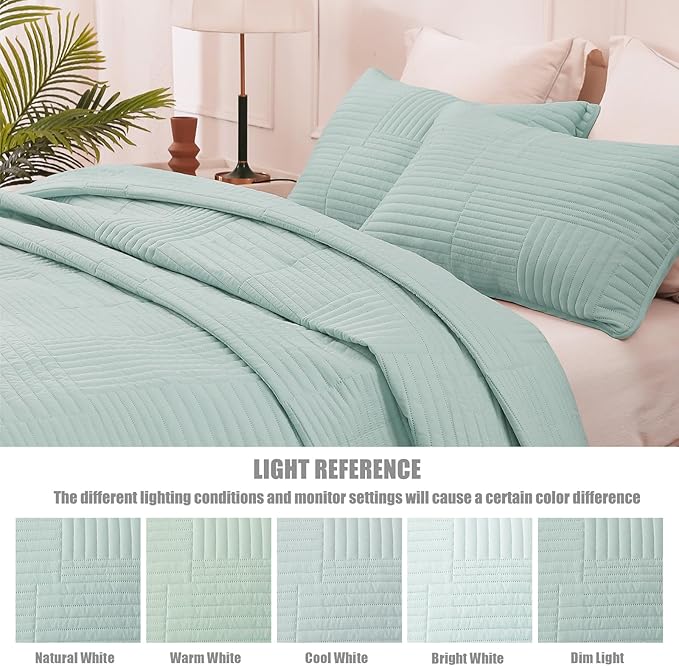 Whale Flotilla Ultra Soft California King Quilt Bedding Set, Lightweight - Image 5