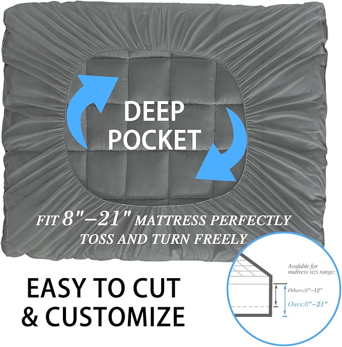 CYMULA Mattress Topper Twin Size - Image 6