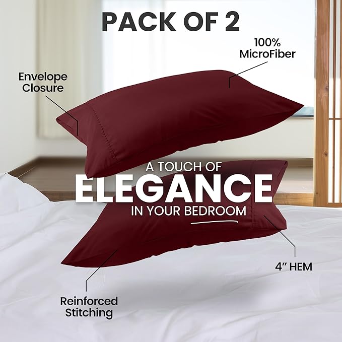 Utopia Bedding King Pillow Cases - Image 5
