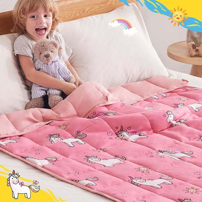 anfie Weighted Blanket Kids Weighted Blanket Cooling Blanket - Image 3