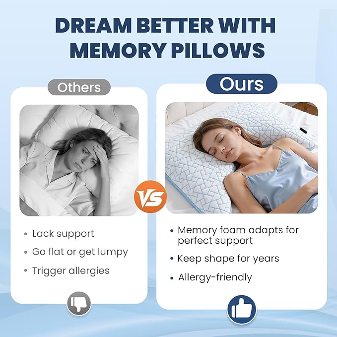 A-Pce Adjustable Pillow, Queen Size Bed Pillows - Image 8