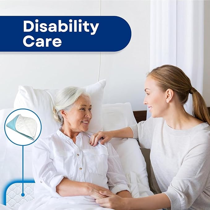 RMS Ultra Soft 4-Layer Washable and Reusable Incontinence Bed Pad - Image 7