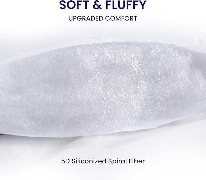 SLEEP ZONE Full Size Mattress Pad Protector, Quilted Fitted Bed Mattress Topper - Image 2