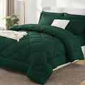 CozyLux King Size Comforter Set Emerald Green by CozyLux
