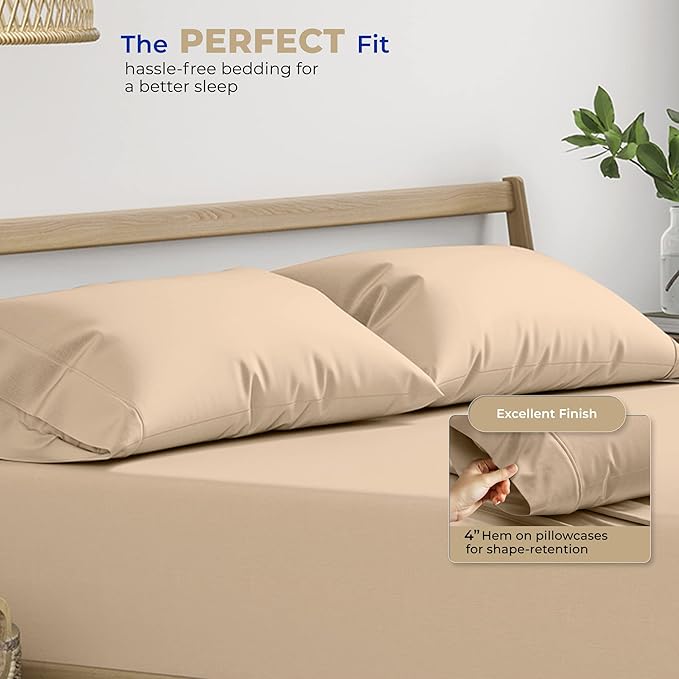 Thread Spread 100% Cotton King Size Pillow Cases Set of 2 - Image 4