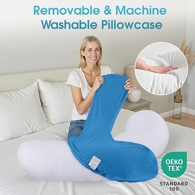 TranquilRelax C Shaped Body Pillow - Image 7