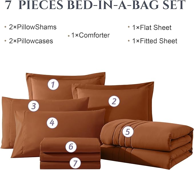 Monbix Super King Plus Size Comforter Set - Image 7