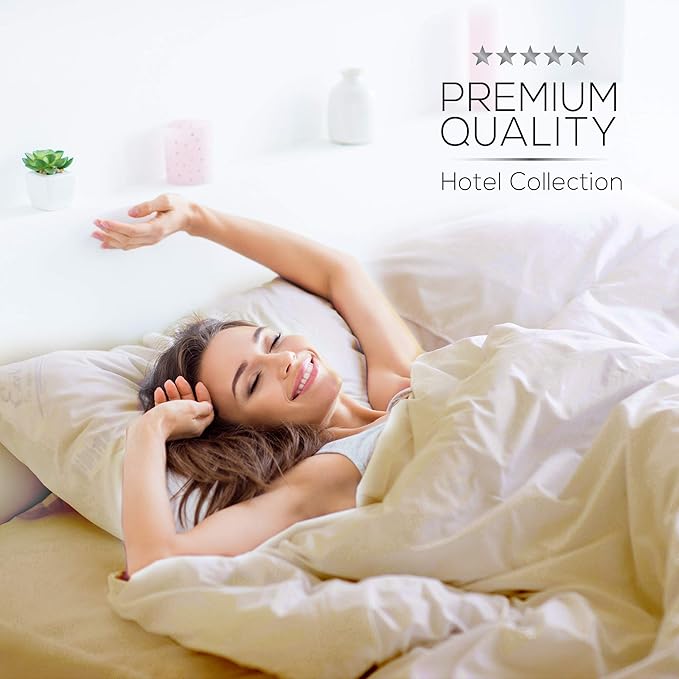 Mueller Ultratemp Bed Sheets Set, Super Soft 1800, 6 Piece California King - Image 7