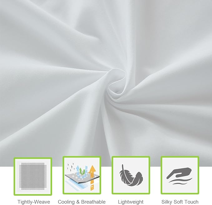 ILAVANDE King Size Sheets Set, Hotel Luxury Super Soft Microfiber Bed Sheets - Image 3