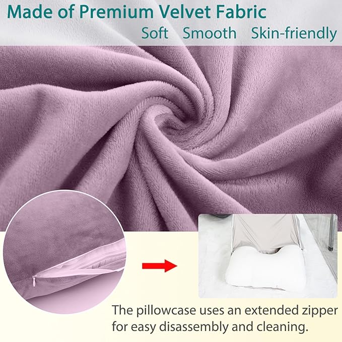 Shredded Memory Foam Body Pillow, Pregnancy Pillows - Image 6