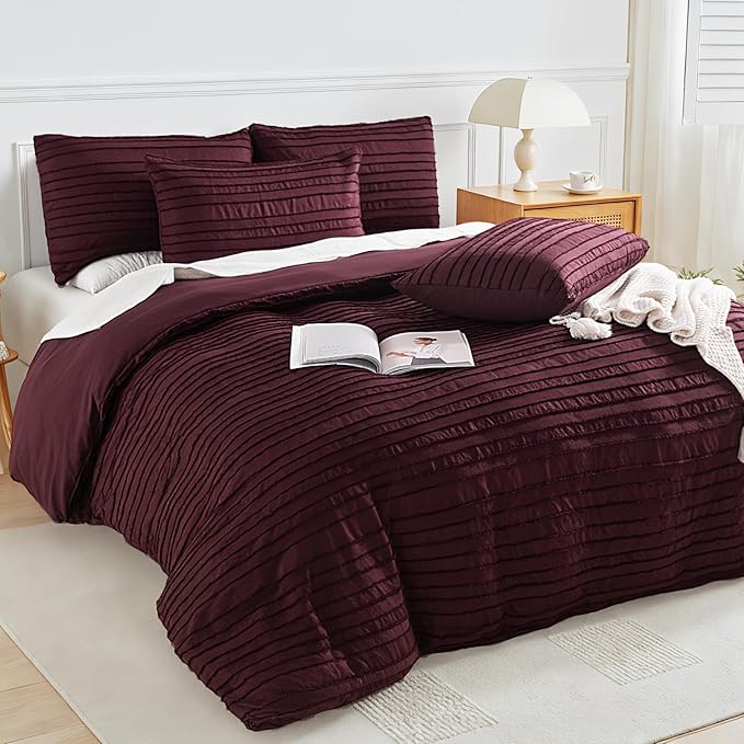NEXHOME PRO Duvet Cover Queen, 3 Pieces Boho Tufted Duvet Cover Set, Soft and - Image 2