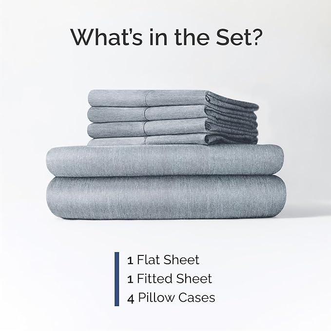Cal King 6 Piece Sheet Set - Image 2